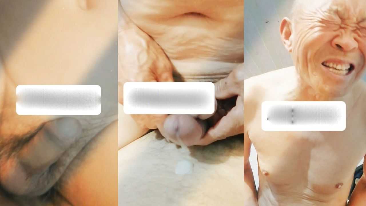 原创俩老头二龙戏珠喷水插入零魂深处